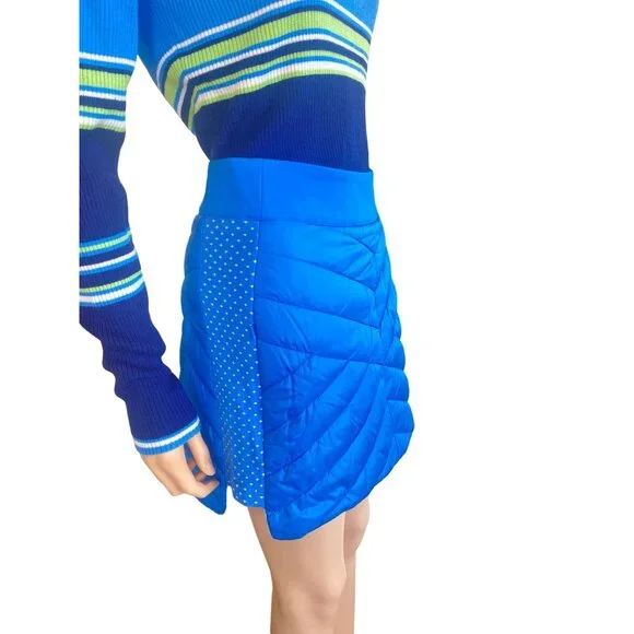 NWT Krimson Klover Carving Insulated Skirt Women's Medium MSRP$149 Blue - Picture 3 of 17
